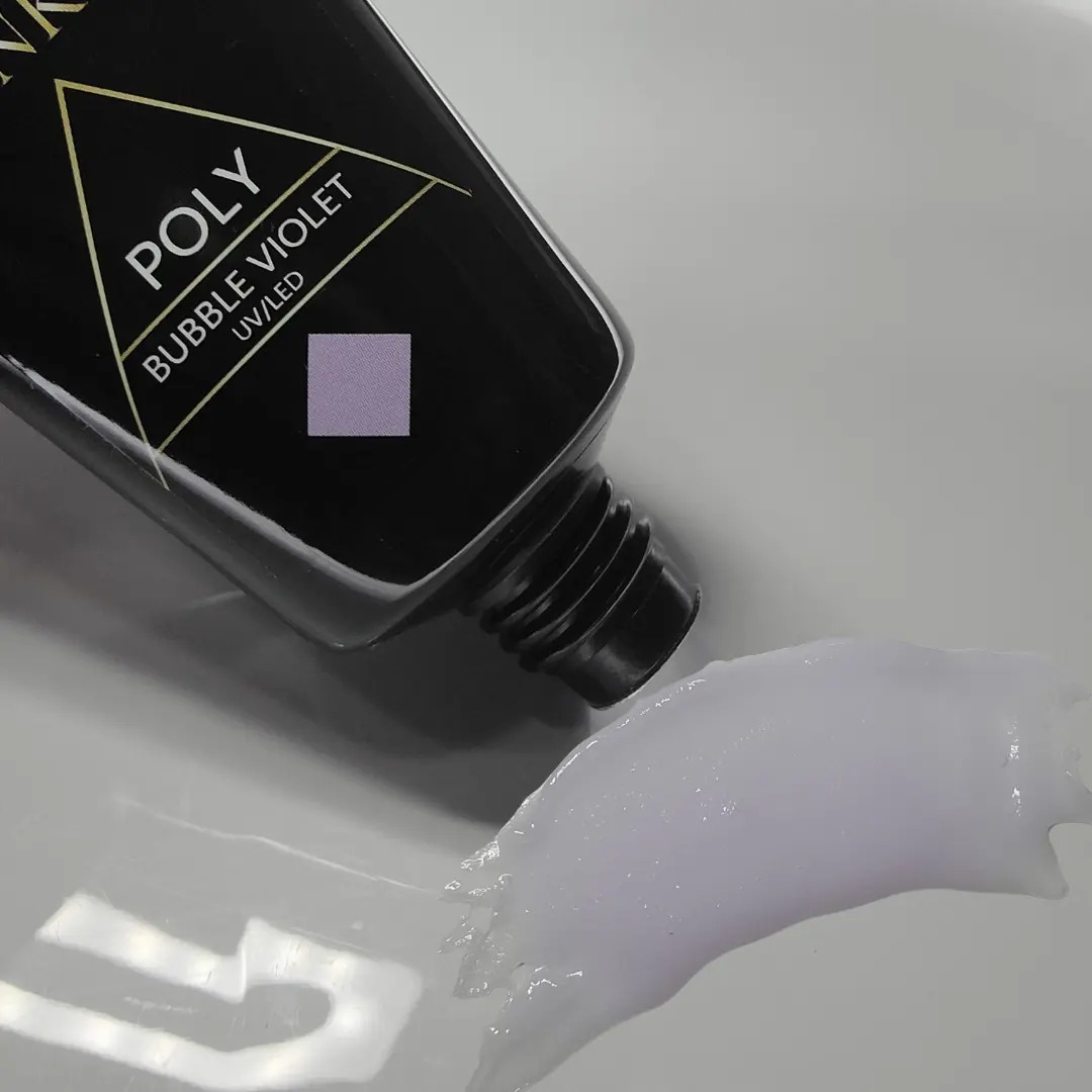 TPO FREE Polygel Secrets Strong Bubble Violet 30 gr HEMA FREE