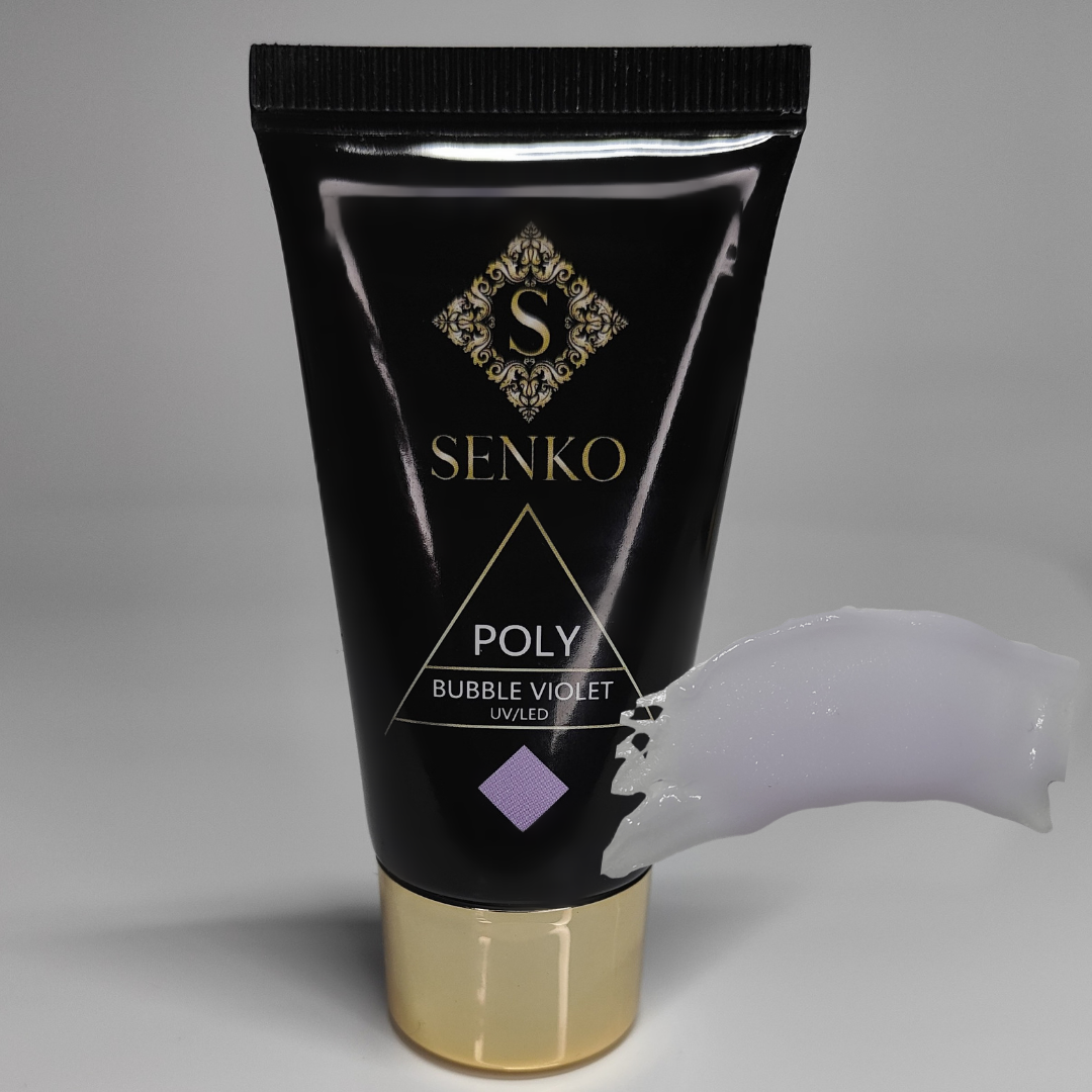 TPO FREE Polygel Secrets Strong Bubble Violet 30 gr HEMA FREE