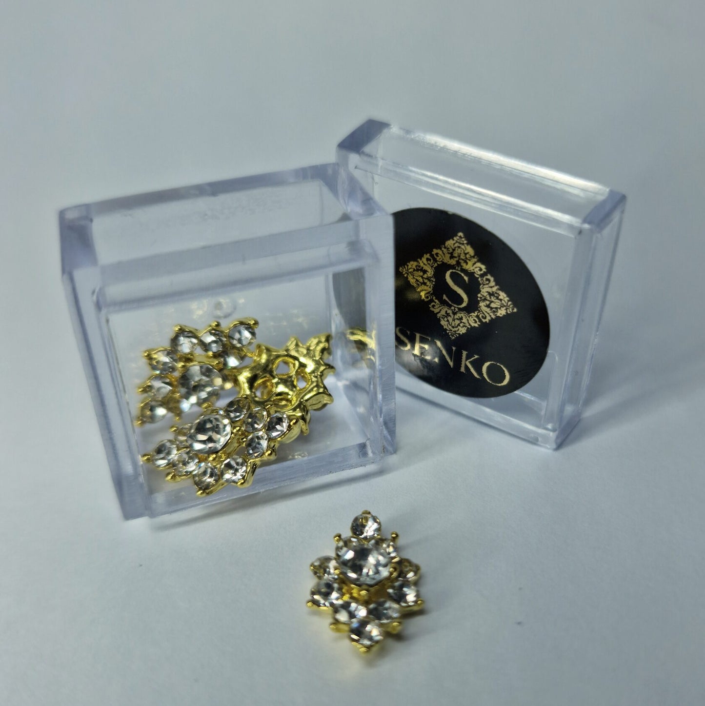 Gioello Metallo Rombo crystal